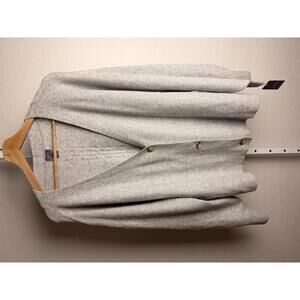 Auden Luxury Collection Gray Knit Cardigan Sweater Women’s 2X Button Front